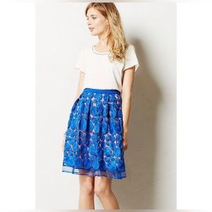 NEW ANTHRO | Eva Franco albastru royal blue skirt